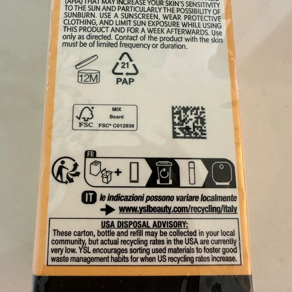 YVES SAINT LAURENT BEAUTE Night Reboot Serum, 1.6 oz.‎ NIB - Picture 8 of 10